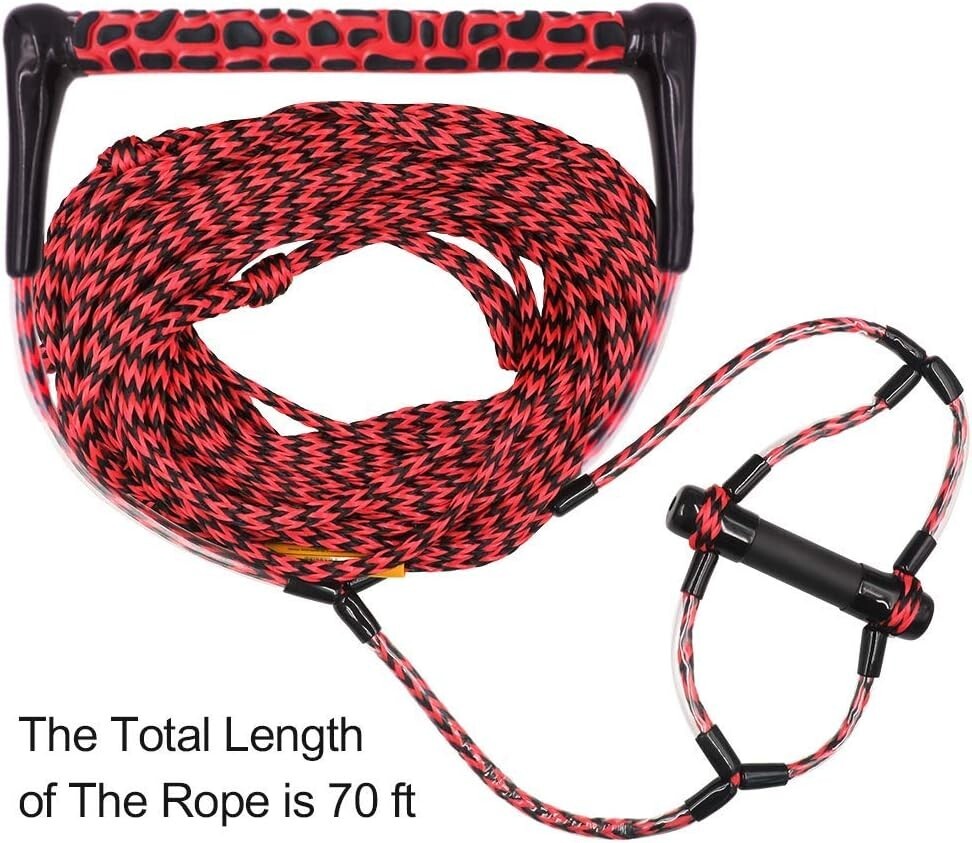 Professional Wakeboard Rope with EVA Handle | Maximum 2200 lbs Tensile Force