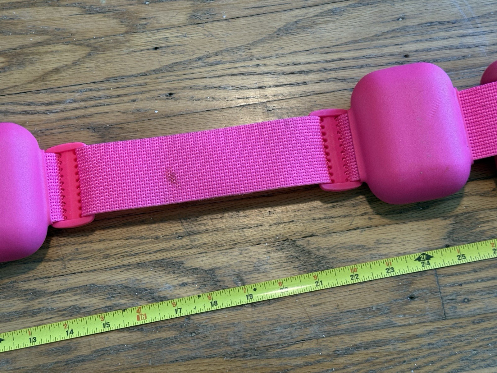 Weighted Scuba Belt 21 Pounds Sea Pearls Nylon Belt And Covered Weights