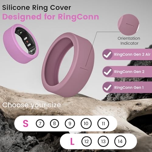 3/6 Pack Ring Cover for L (12/13/14) 6P-Black+Blue+White+Teal+Purple+Pink