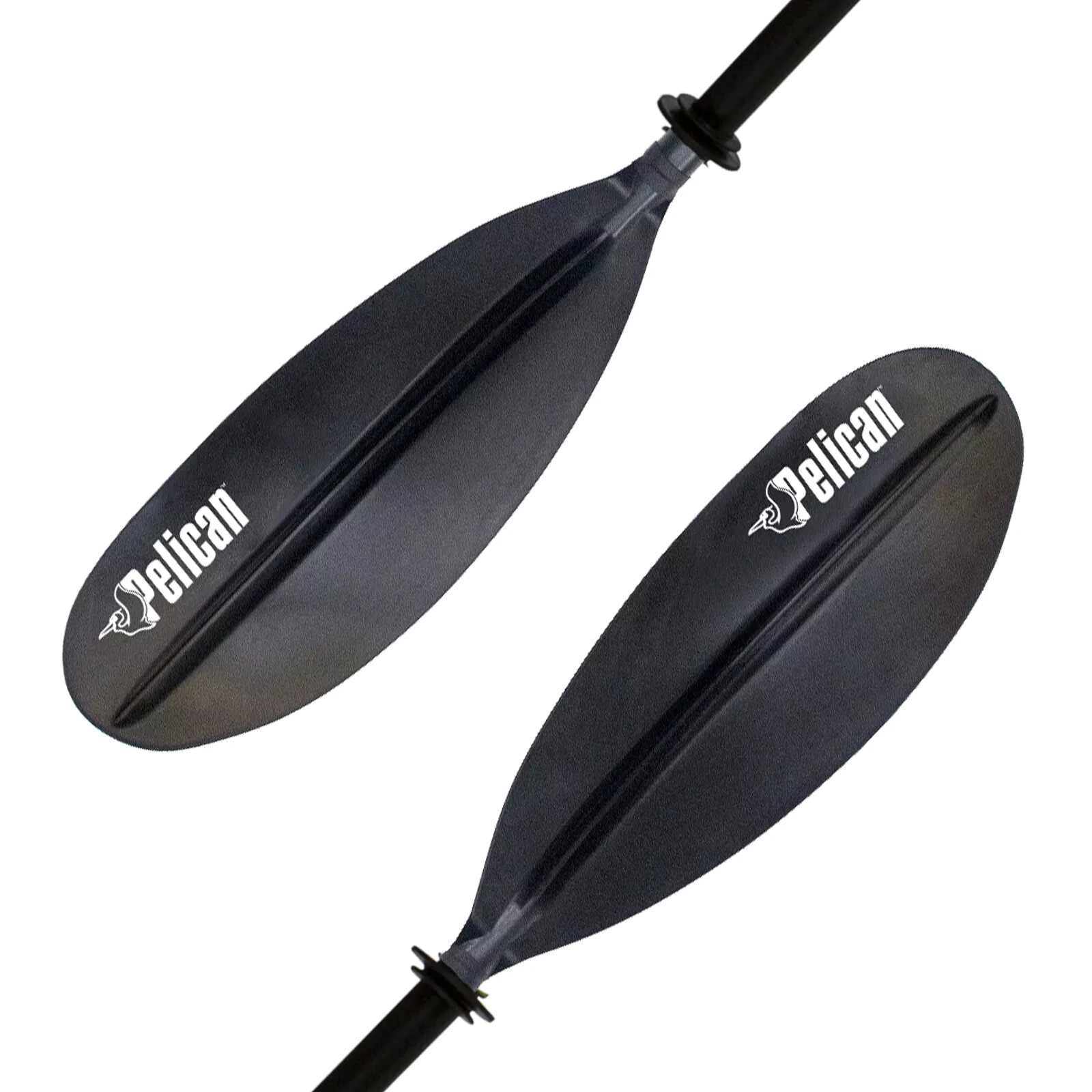 Pelican – Standard Kayak Paddle – Black – 220 cm – Aluminum Shaft PS1965