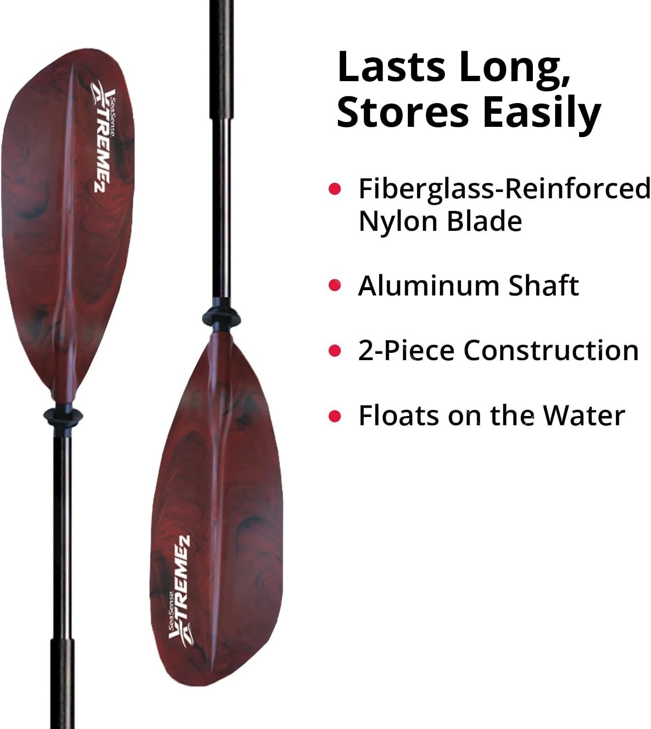 Durable Xtreme 2 Kayak Paddle – Perfect for Sea, Whitewater, and Fishing