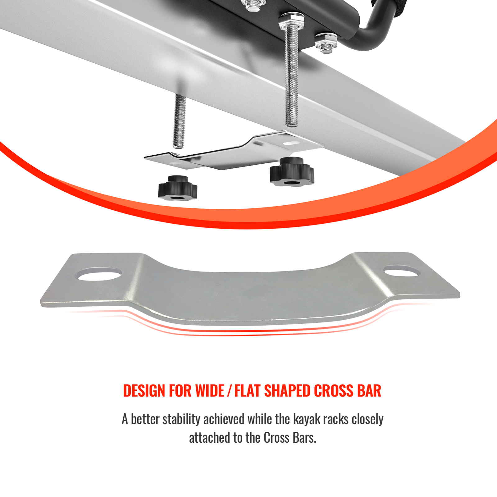 Sheet Stainless Steel Parts Suitable for Wide Flat Crossbars
