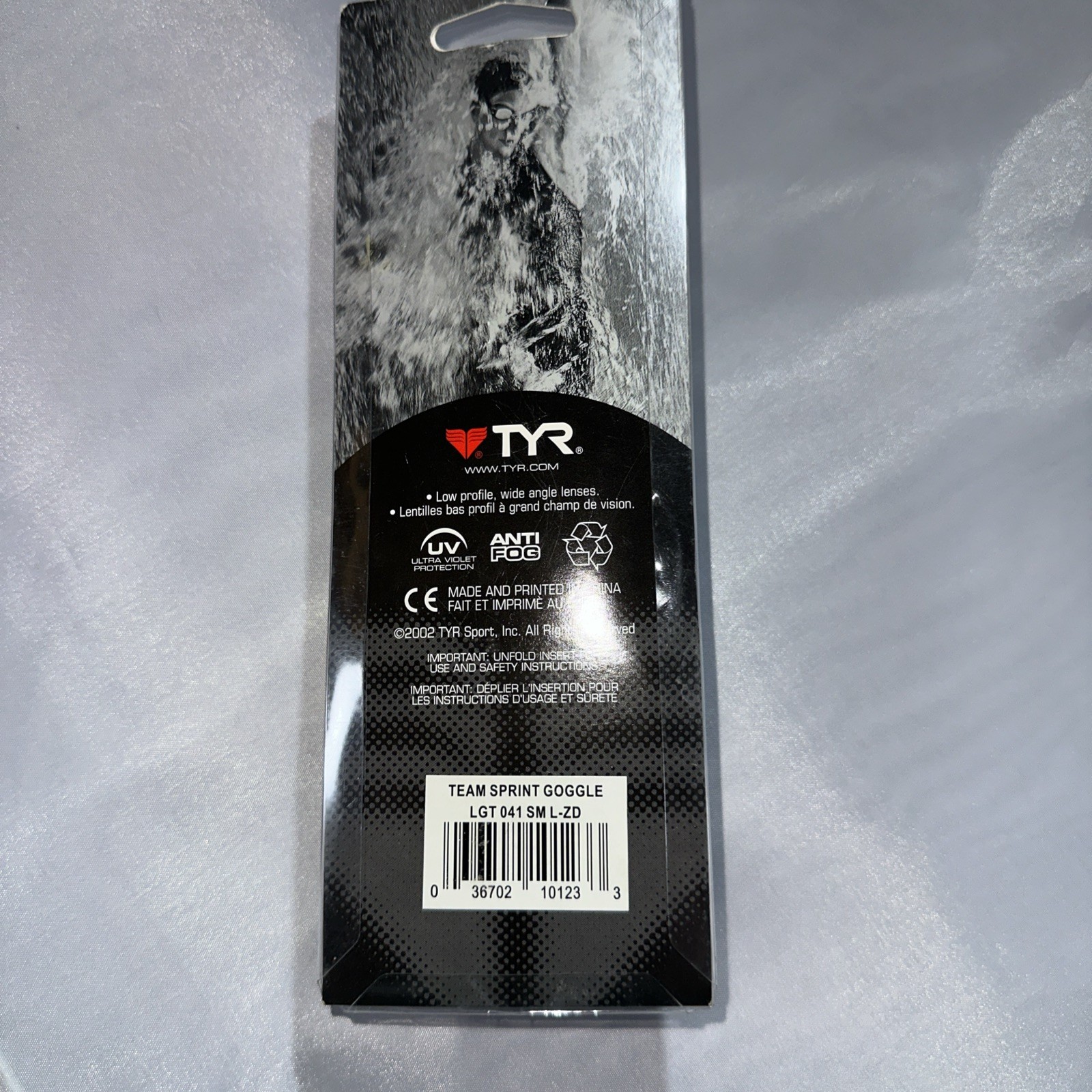 TYR Team Sprint Performance Vintage Polycarbonate Lens Low Profile Wide Angle