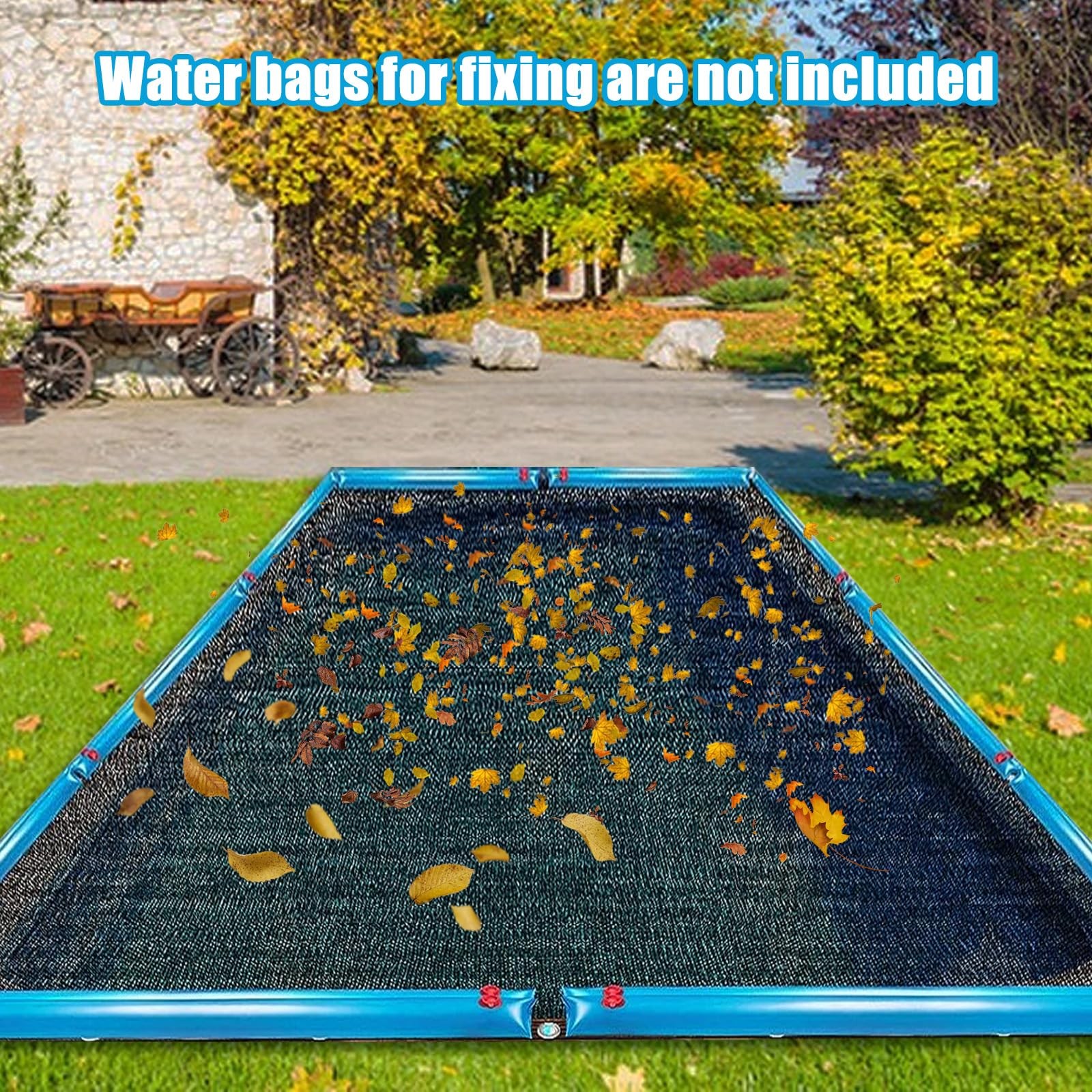 16 x 26FT Pool Leaf Net Cover- Thicken Rectangle Leaf Netting for Inground an…