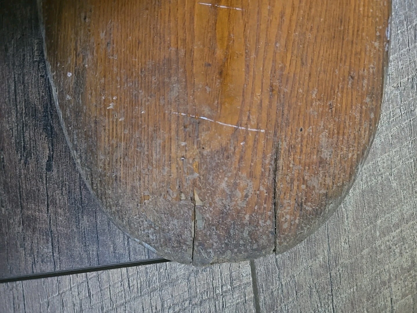 VTG Old Town Canoe Co Wood Oar Paddle 66″ Salvaged Home Wall Décor Maine