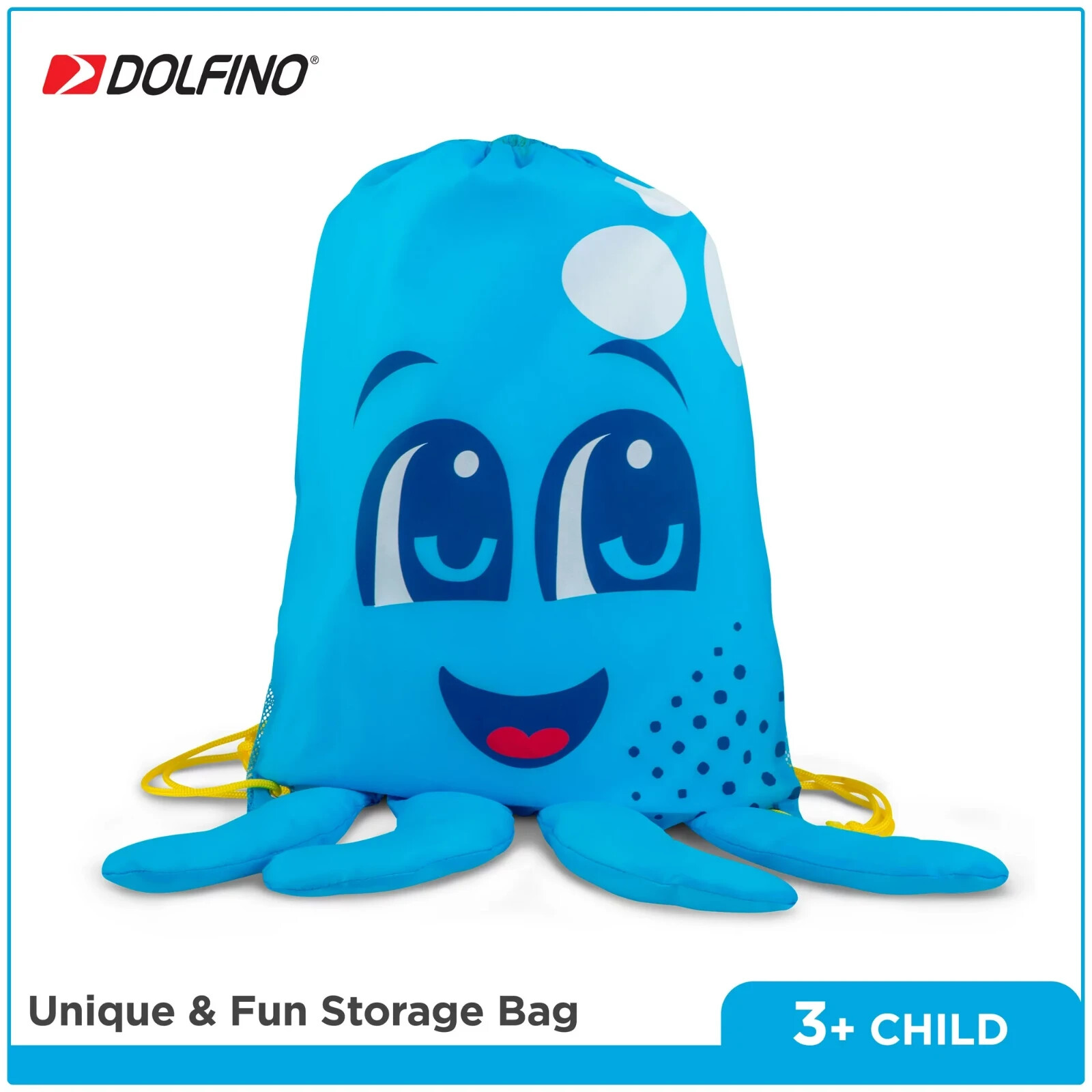 Dolfino Octopus Unisex 5 Piece Dive Set for Children, Blue Ages 3+