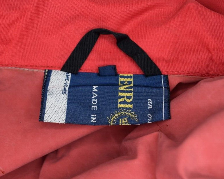 Henri Lloyd Nylon Sailing Boating Suit Red/Gray Crown Proofed BRI-Nylon