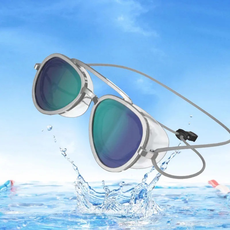 UV Protection Full Perspective New Sunny Unisex Swim Goggles – Anti Fog USA