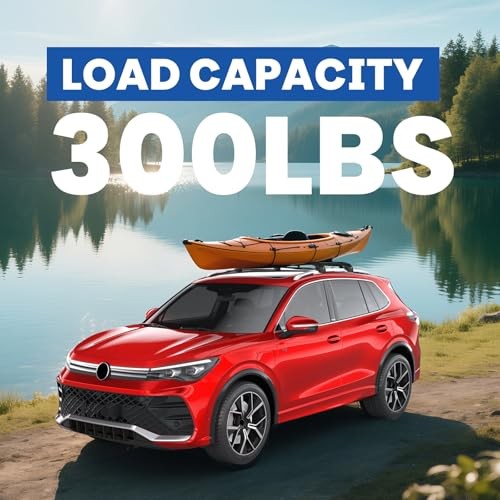 300LBS Roof Rack Cross Bars Compatible with Volkswagen VW Tiguan 2018