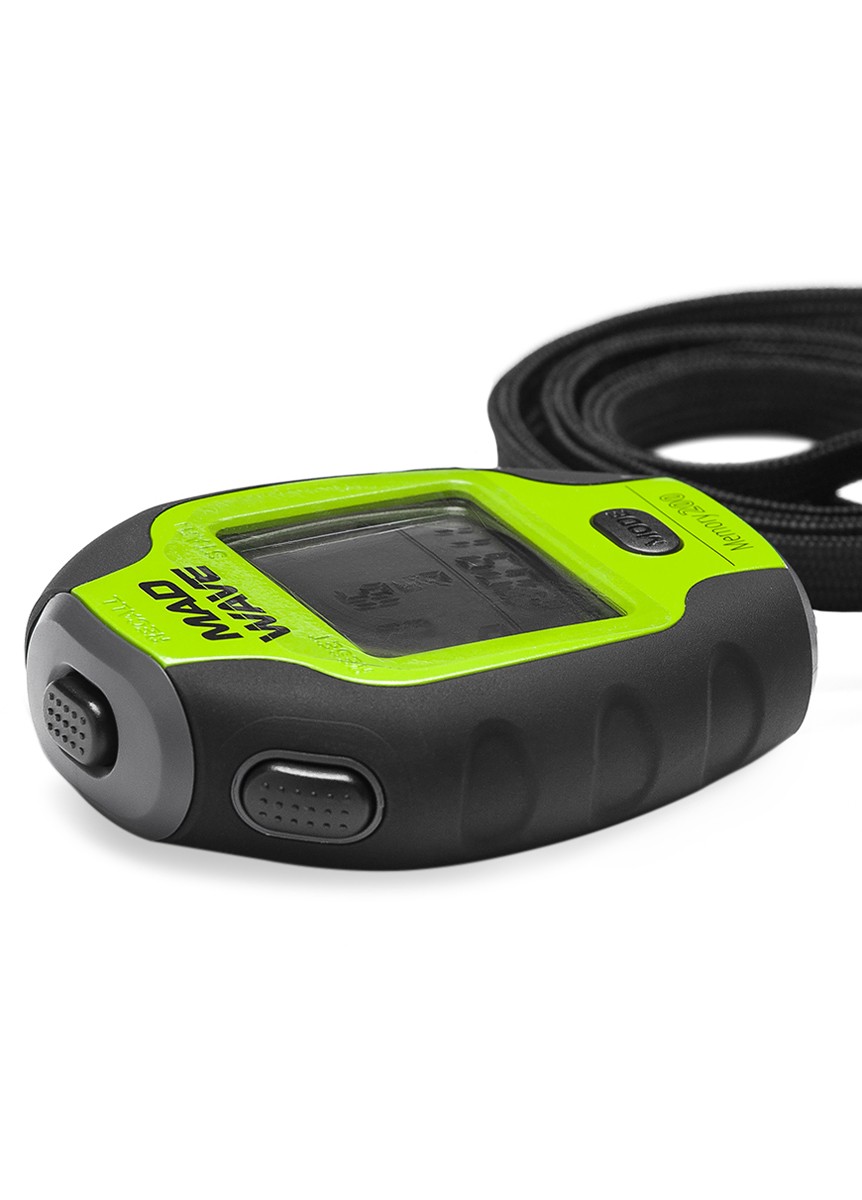 MAD WAVE – STOPWATCH SW-200 MEMORY – M140902010W – GREEN