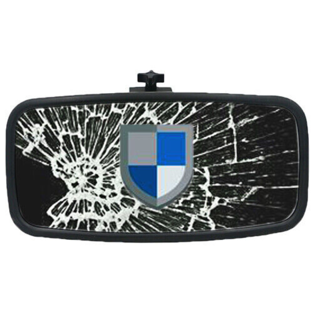 HEAVY DUTY 7″X14″ Rearview Mirror w/adj Square Bracket for Boat Skiing Wakeboard