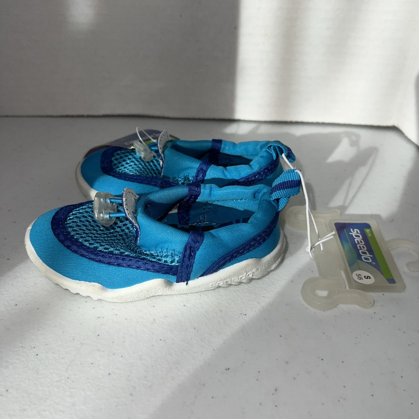 Speedo Water Swim Boat Shoes Surf Toddler Kids Boy Size Small 5/6 NWT