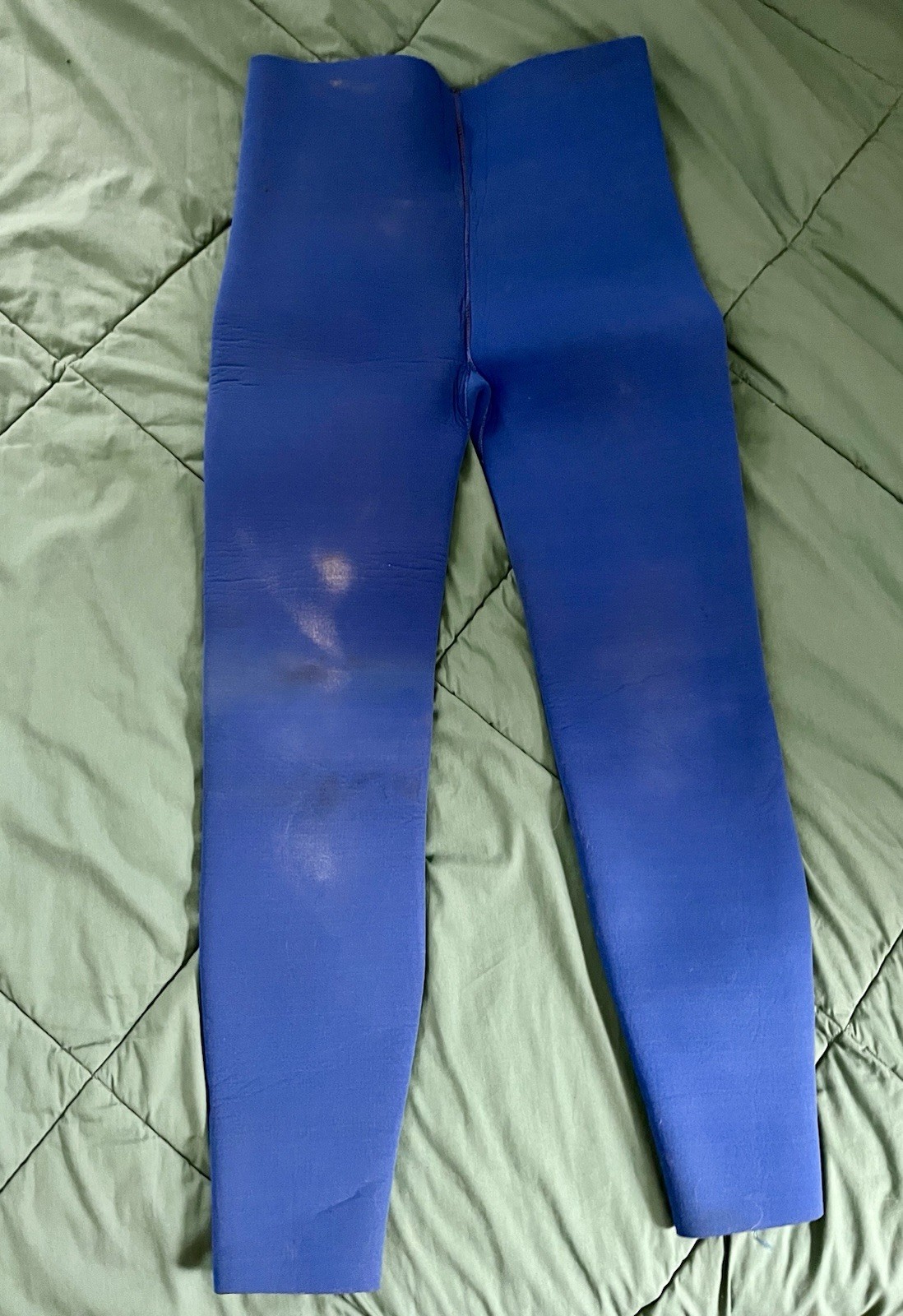 Vintage Neoprene White Stag 2-Piece Wet Suit XL CHECK FLAT MEASUREMENTS in Photo