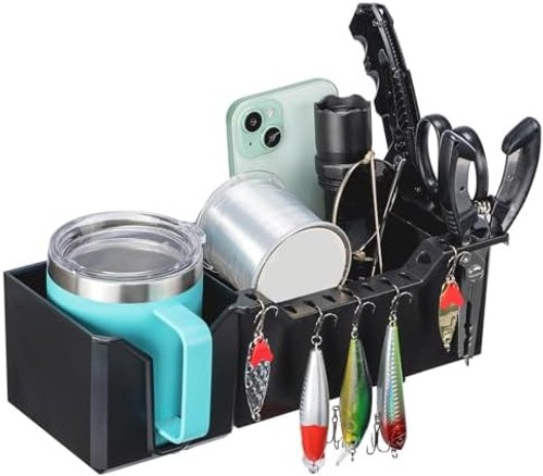 KEMIMOTO Boat Cup Holder, Boat Caddy Organizer Marine Cup Holders for Boats U…