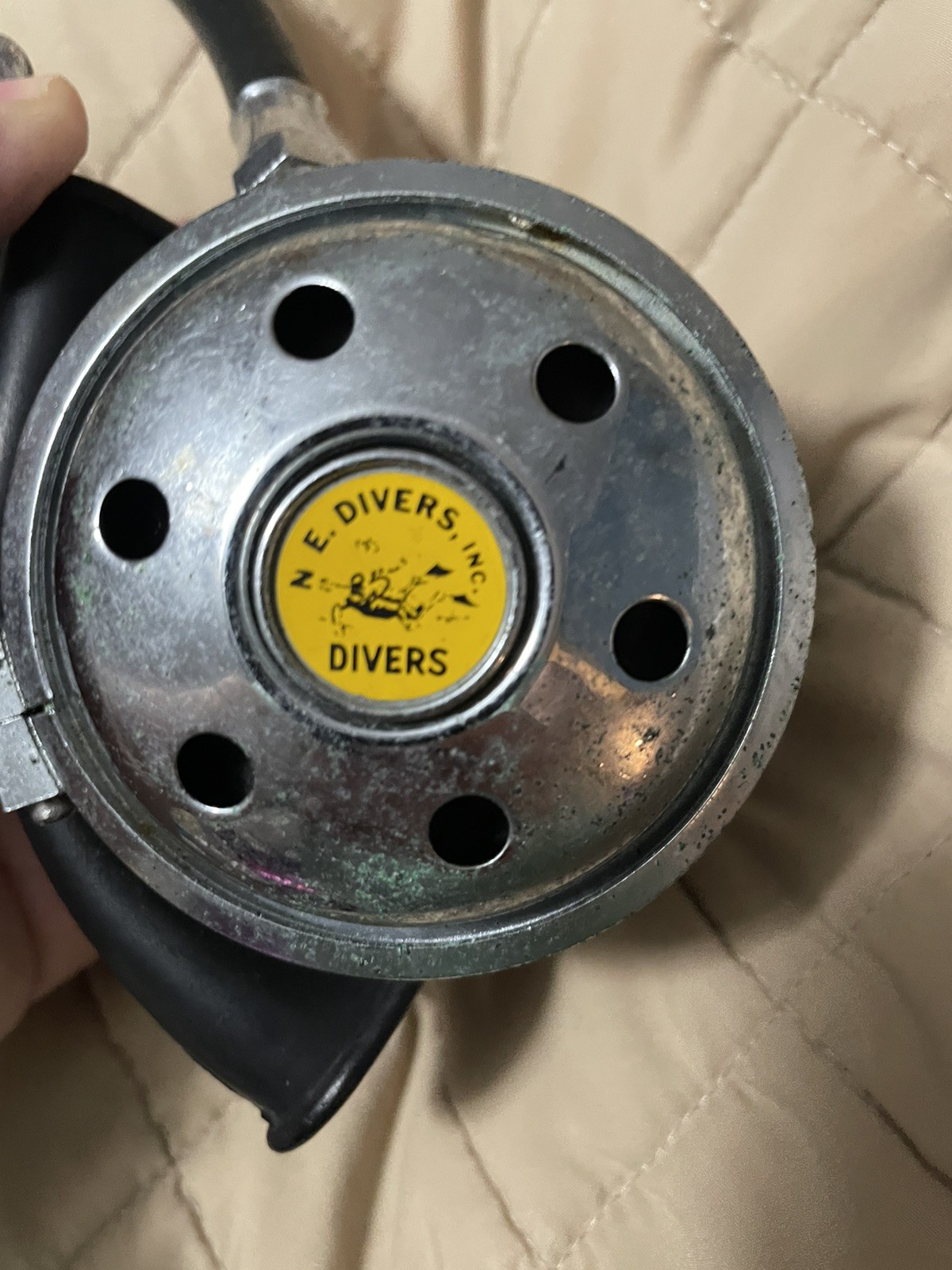 Vintage 1960’s N.E. Divers Scuba Diving Regulator Scuba Star Chrome (RARE)