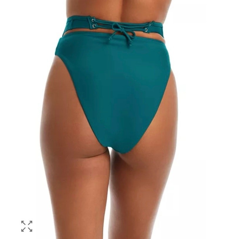 Andrea Lyamah Bikini SET S/M NWT resortwear -GURA high rise corset waist bikini