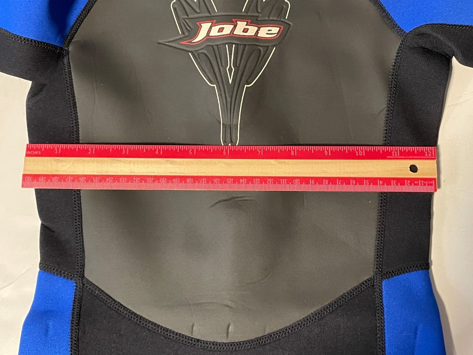 JOBE Wetsuit youth 10 power stretch flat stitch scuba blue black gray