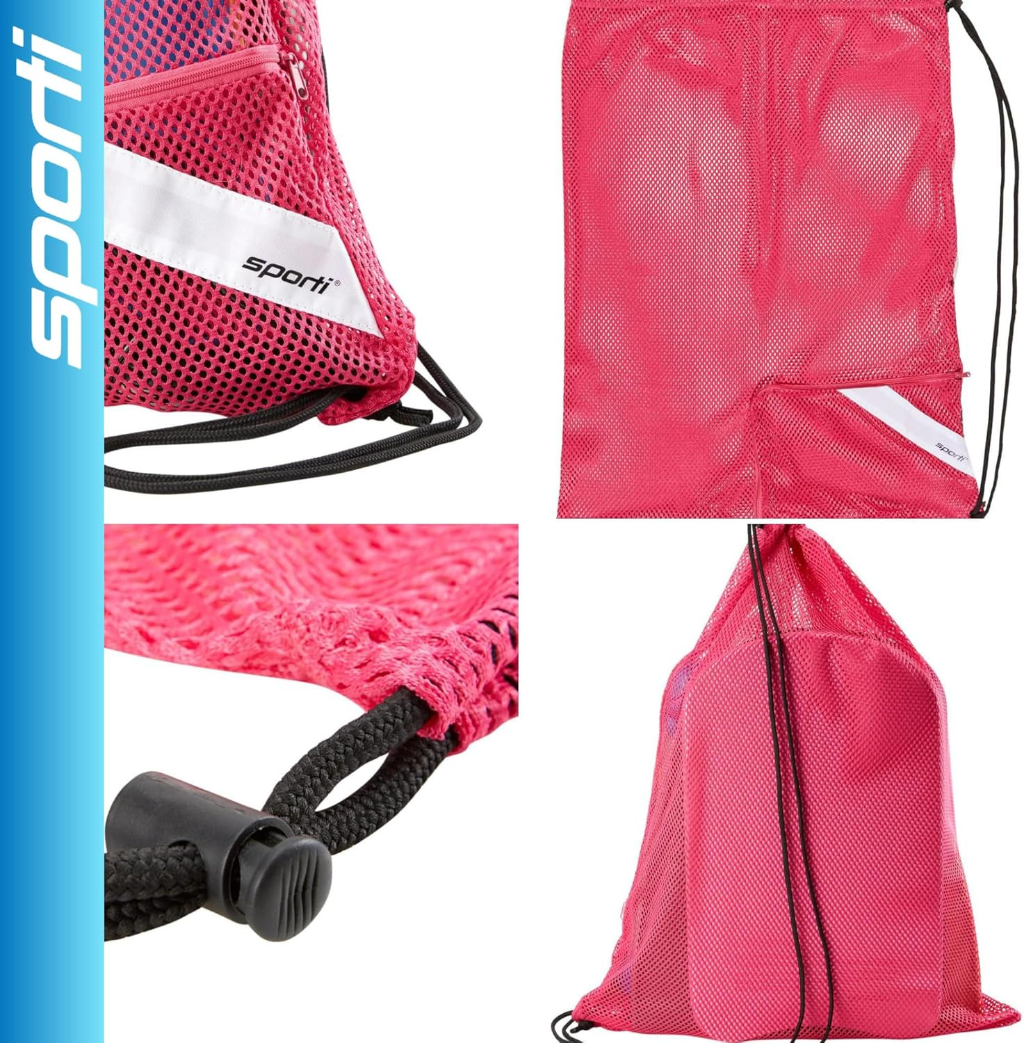 Swimming Equipment Bags, Mesh Drawstring Backpack,Swim Bag for Swimmers,Mesh …