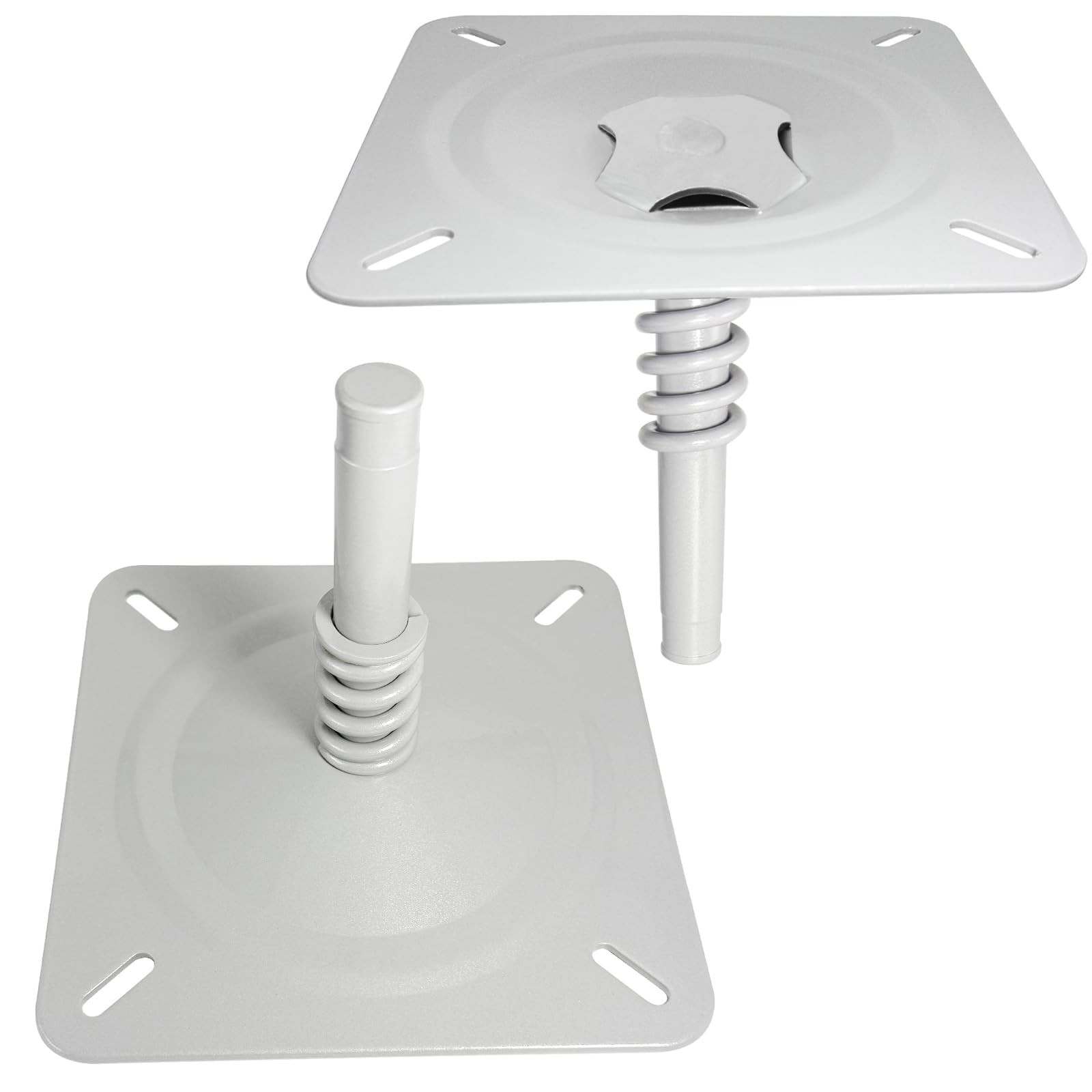 Boat Seat Base Pedestal Boat Seat Pin Mount Plated for 3/4″ Marine Pedesta