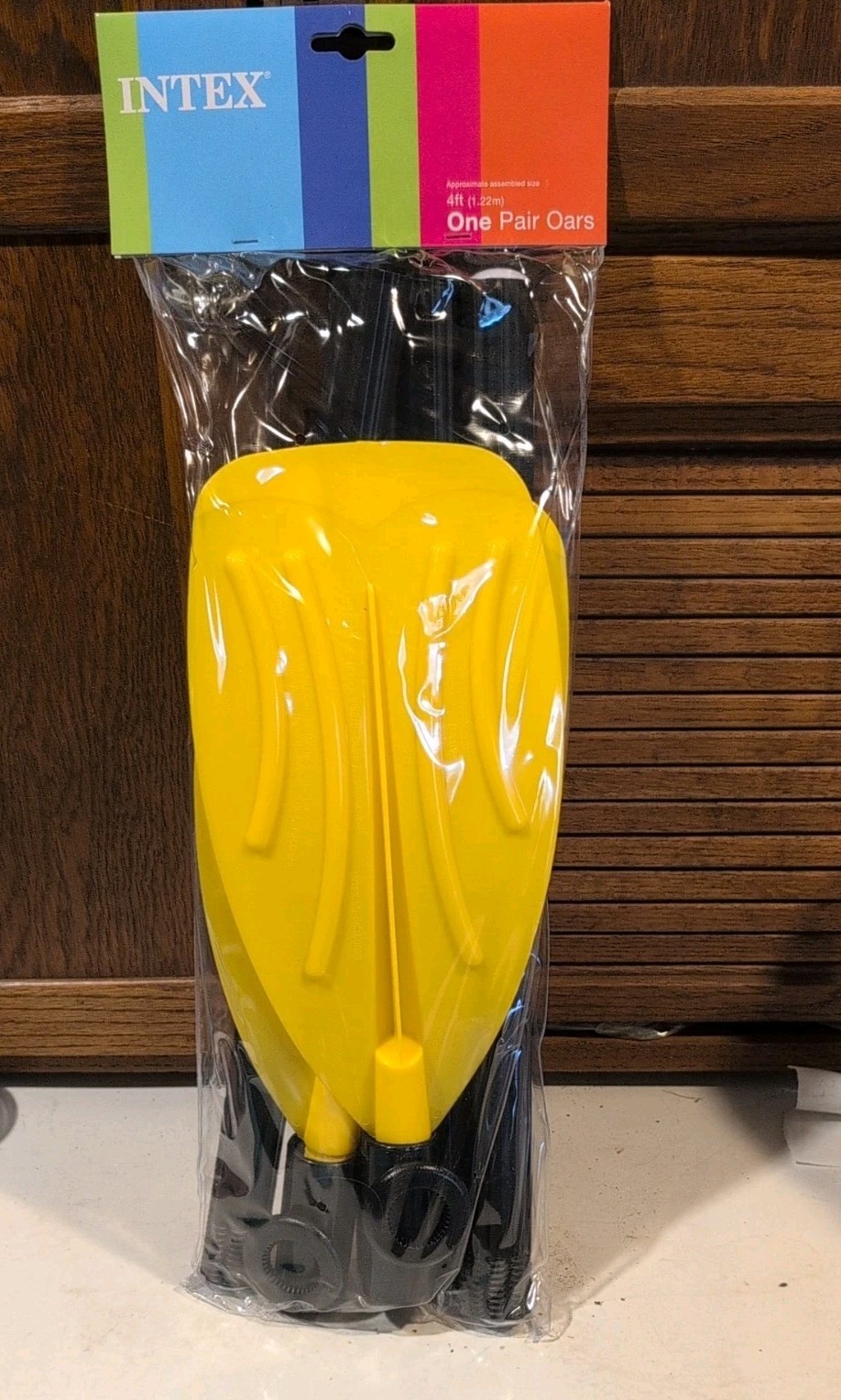 NEW Intex Pair of Boat & Kayak Oars Paddles French Oar 48″ READ
