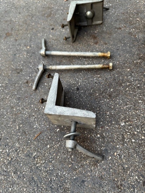 Vintage Old Town Wood Canoe Sailing Rig Leeboard Hardware