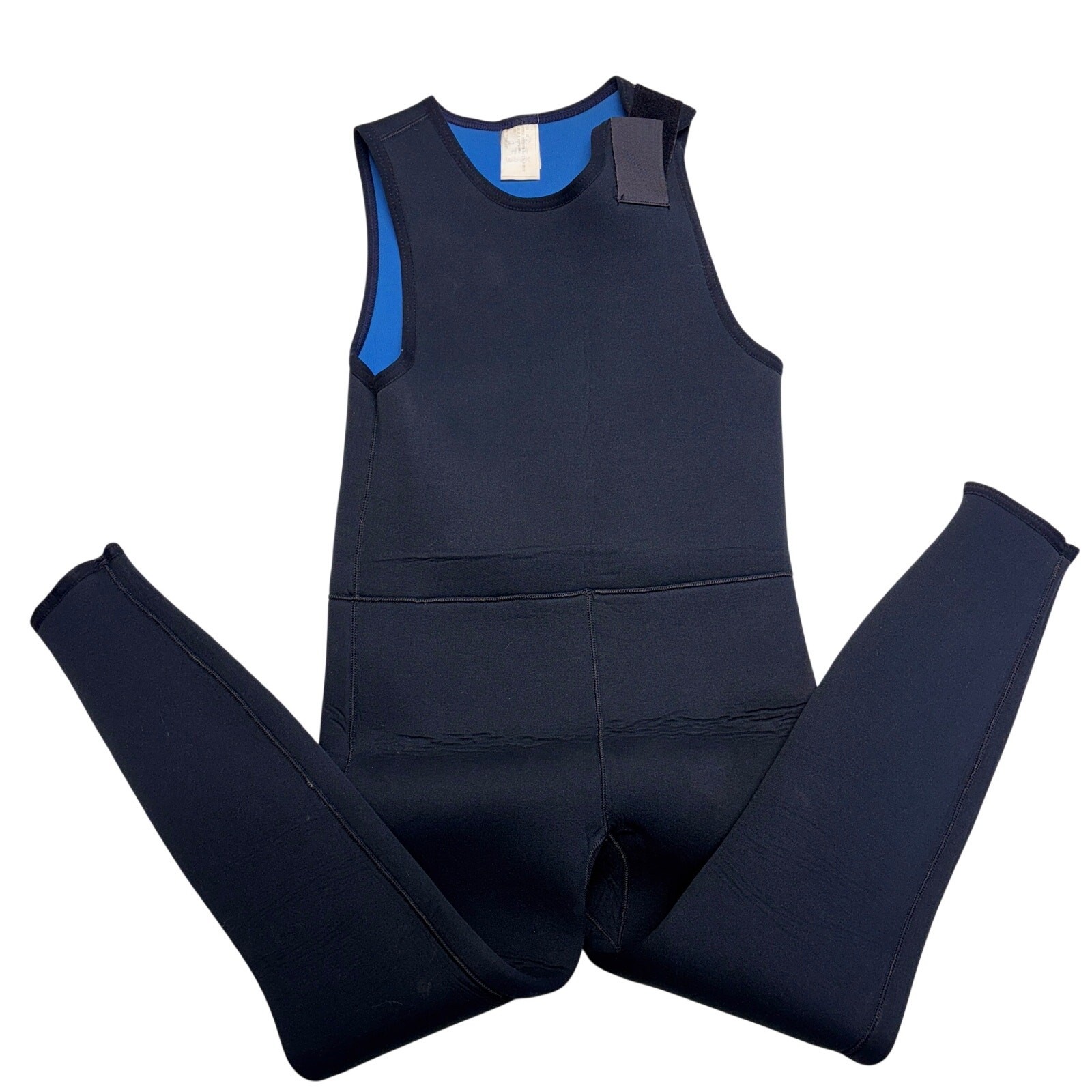 Mares Wetsuit Mens XL Navy Blue Neoprene Scuba Full Zip Swim Diving 2 Piece Set