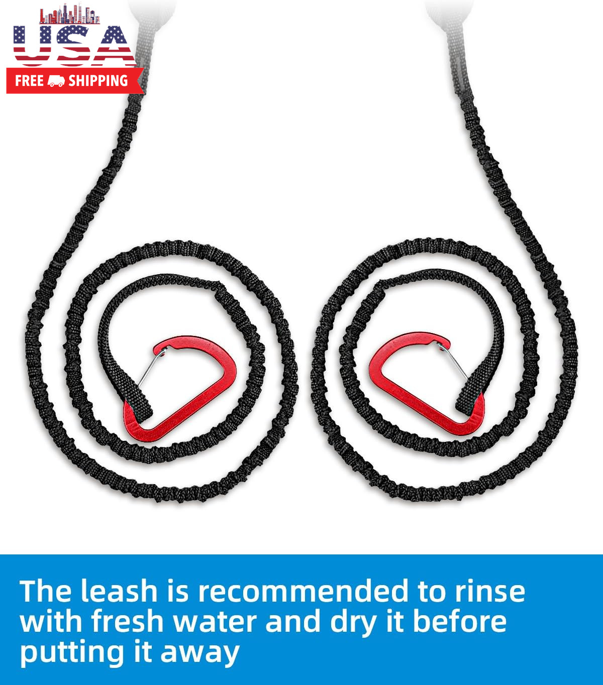 Kayak Paddle Leash Accessories for Kayaking Fishing Paddle Board