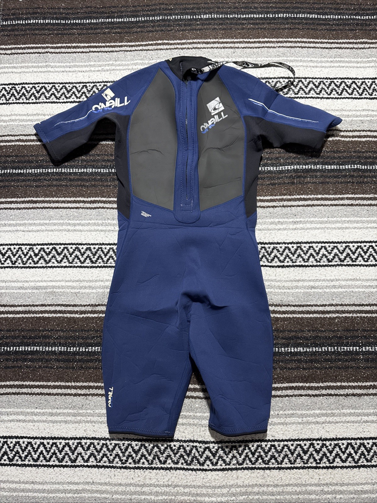 O’Neill Hammer 2:1 Shorty Wetsuit Men’s Large Blue Gray