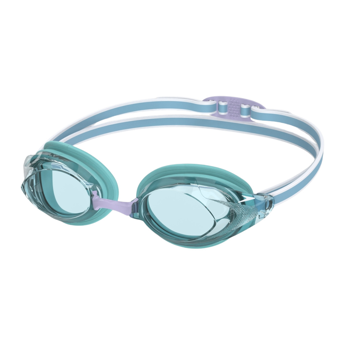 Speedo Women’s Vanquisher 3.0 Mirrored Goggles, Junior, Aqua Splash/Celeste