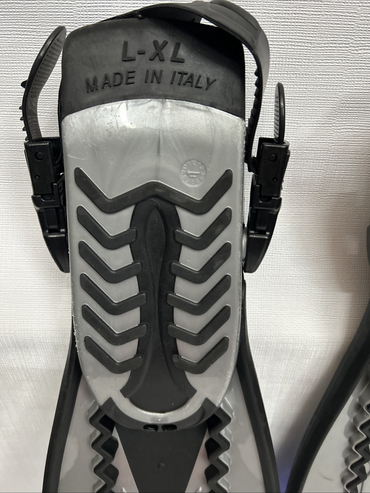 Scubapro Kinetix L-XL Swimming Scuba Fins Black Gray Blue