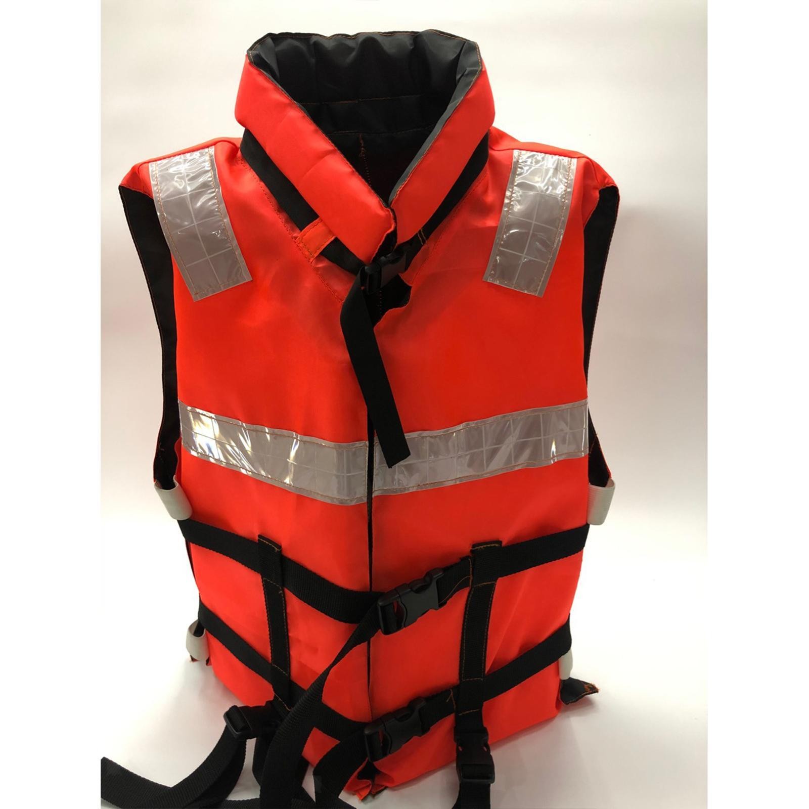 Orange Kayak Life Jacket Buoyancy Aids Breathable Skin Friendly Anti Scratch