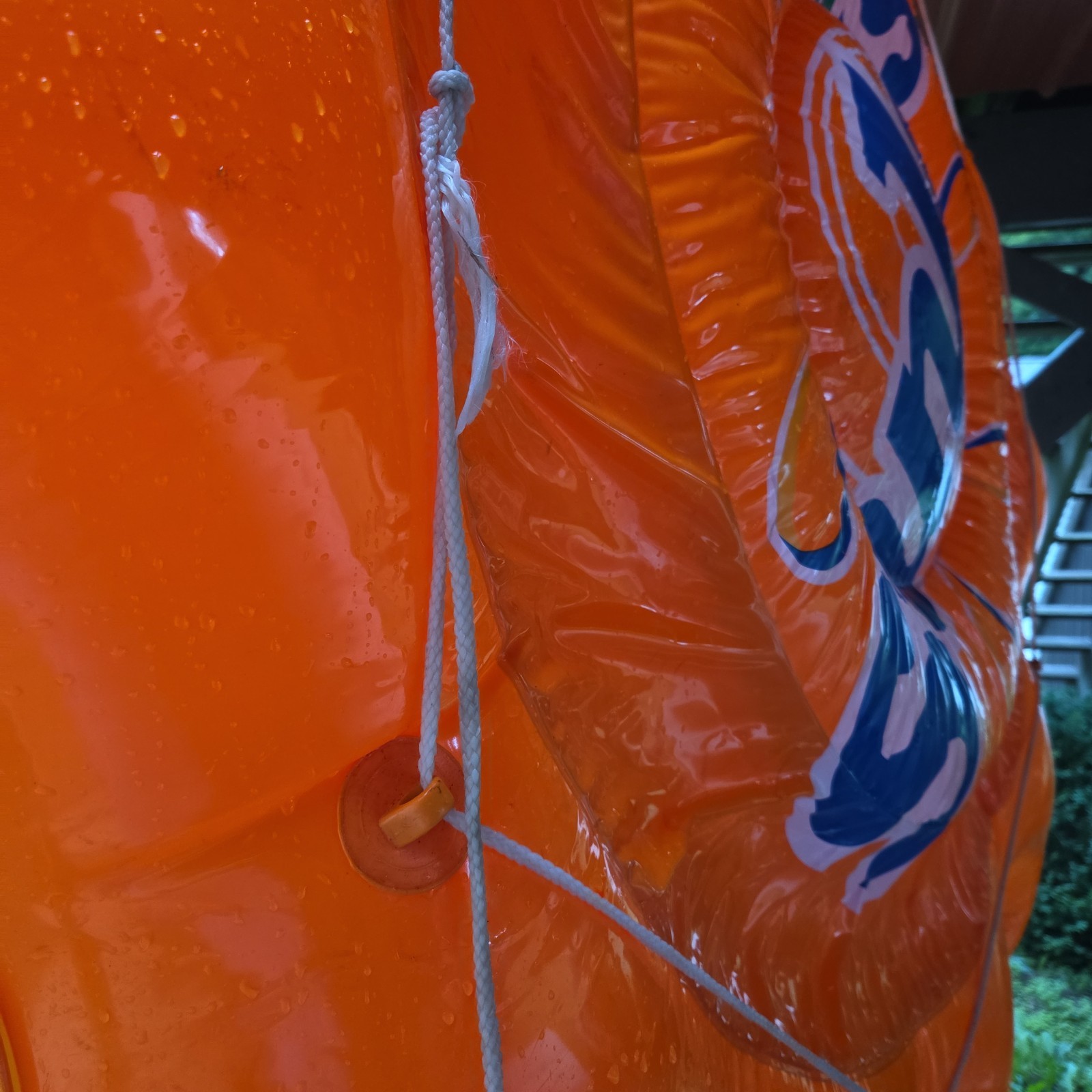 SUNKIST Orange Soda Sun Float 5.5 Feet Wide Durable Pool Lake Inflatable Summer
