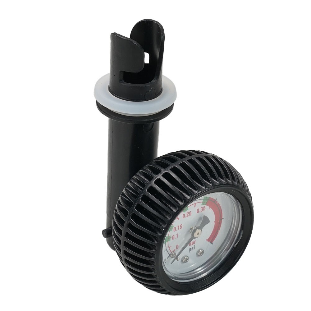 Compact Air Valve Pressure Gauge Accurate Readings Easy Transportation
