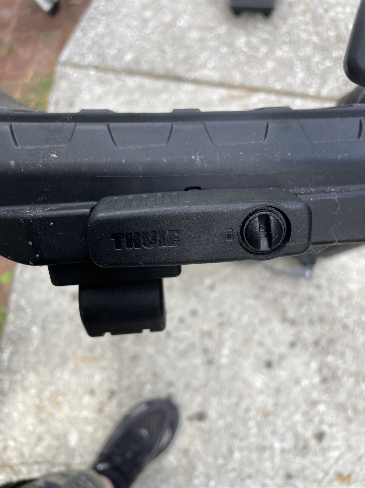 1 Pair – Thule 848 Hull-A-Port XT Kayak Carrier Roof Rack Black (Clamp Style)