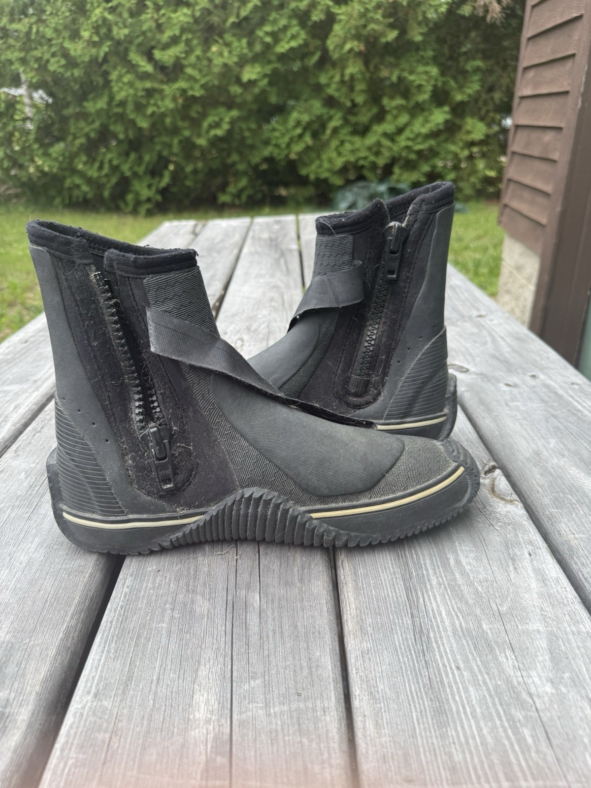 Gill Neoprene Sailing Boots Black Unisex Dinghy Water Shoes US 11-12