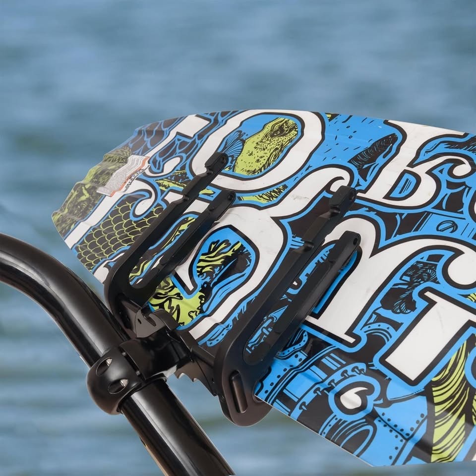 SurfWing™ Wakeboard/Surf Combo Tower Rack, Dual-Slot, Boat Tower Mount