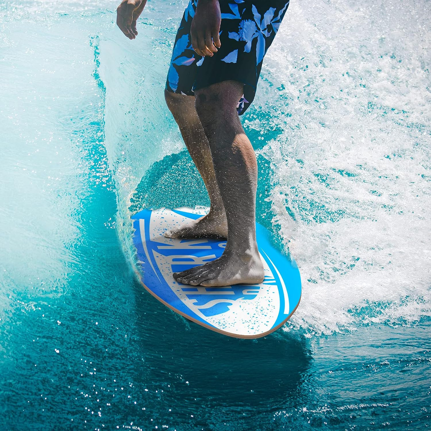 35 Inch Skimboard with High Gloss Coat Wood Skim Board for Beginners,Kids, Teena
