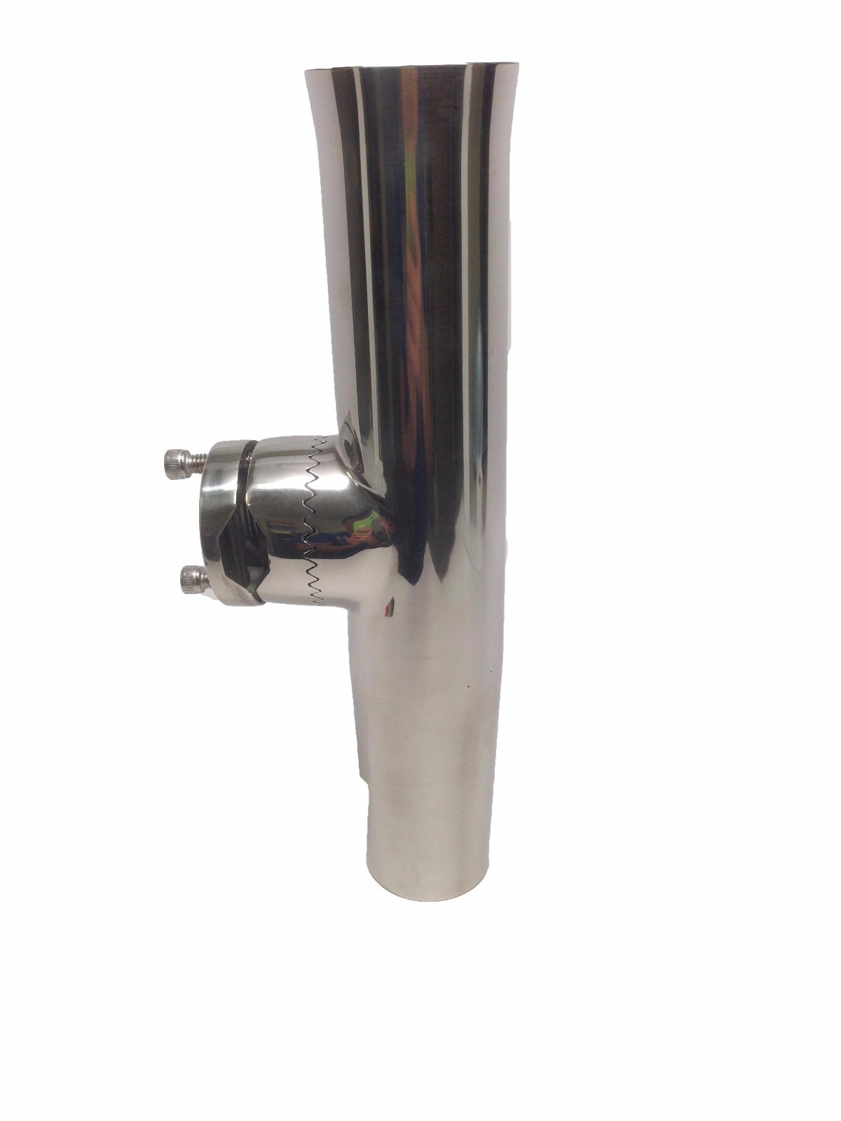 Pactrade Marine Stainless Steel 304 Tournament Style Clamp On Fishing Rod Holder