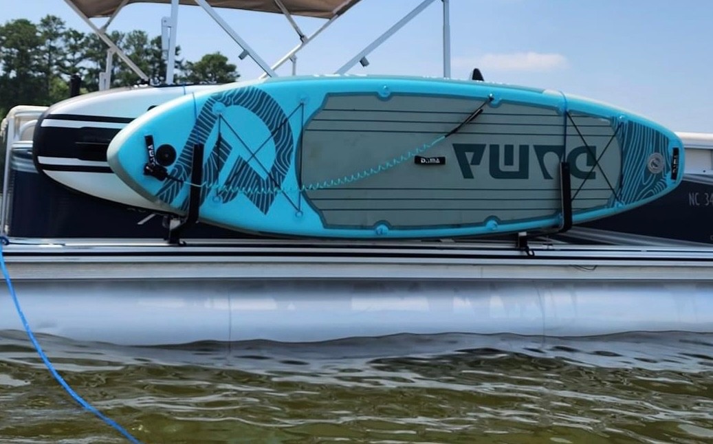 Pontoon Boat Solutions, Pontoon Boat Wakeboard/Paddle Board Solution, BLack