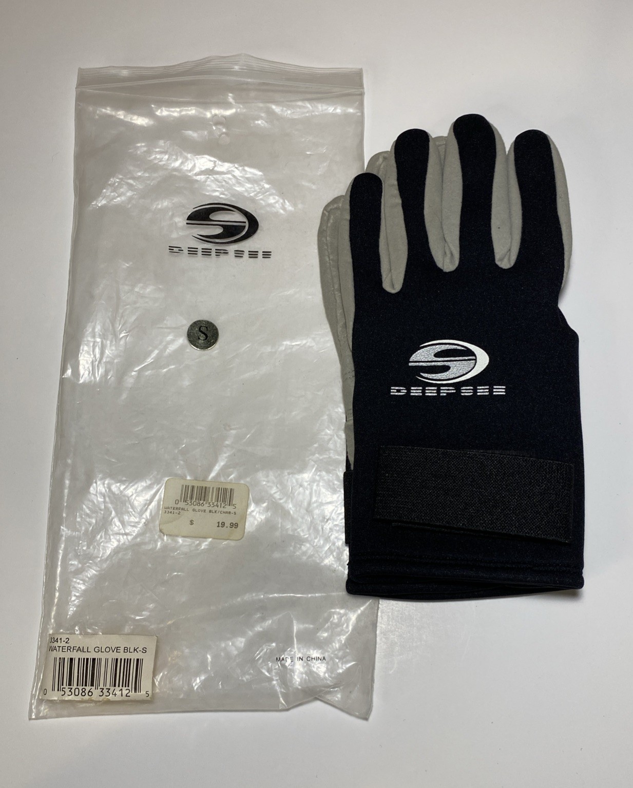 Deep See Diving Gloves Size Small Black
