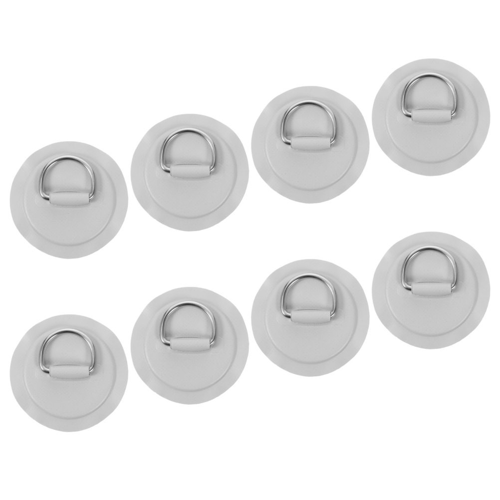 8 Pcs Kayak Accessories D Ring for Inflatable Boat Shaped Buckle