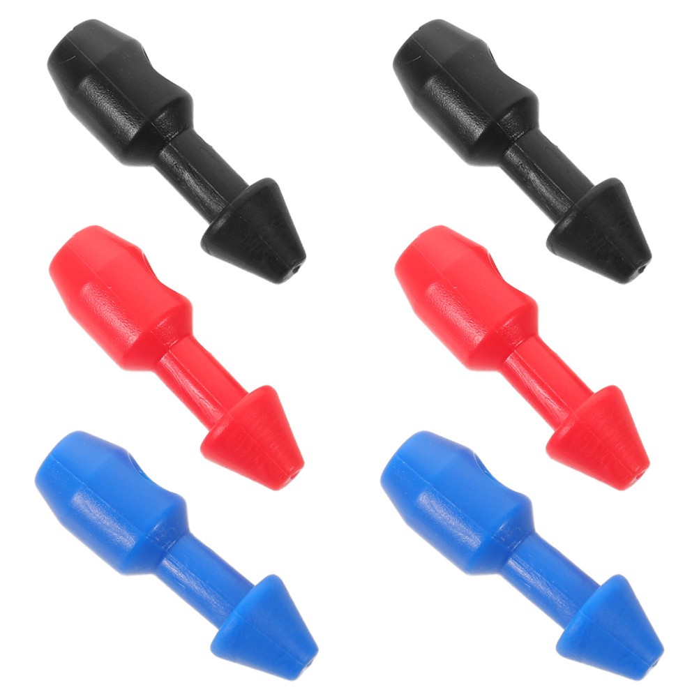 6Pcs Durable Plastic Spearfishing Band Retainers for Rubber Tubes Fishing Gear