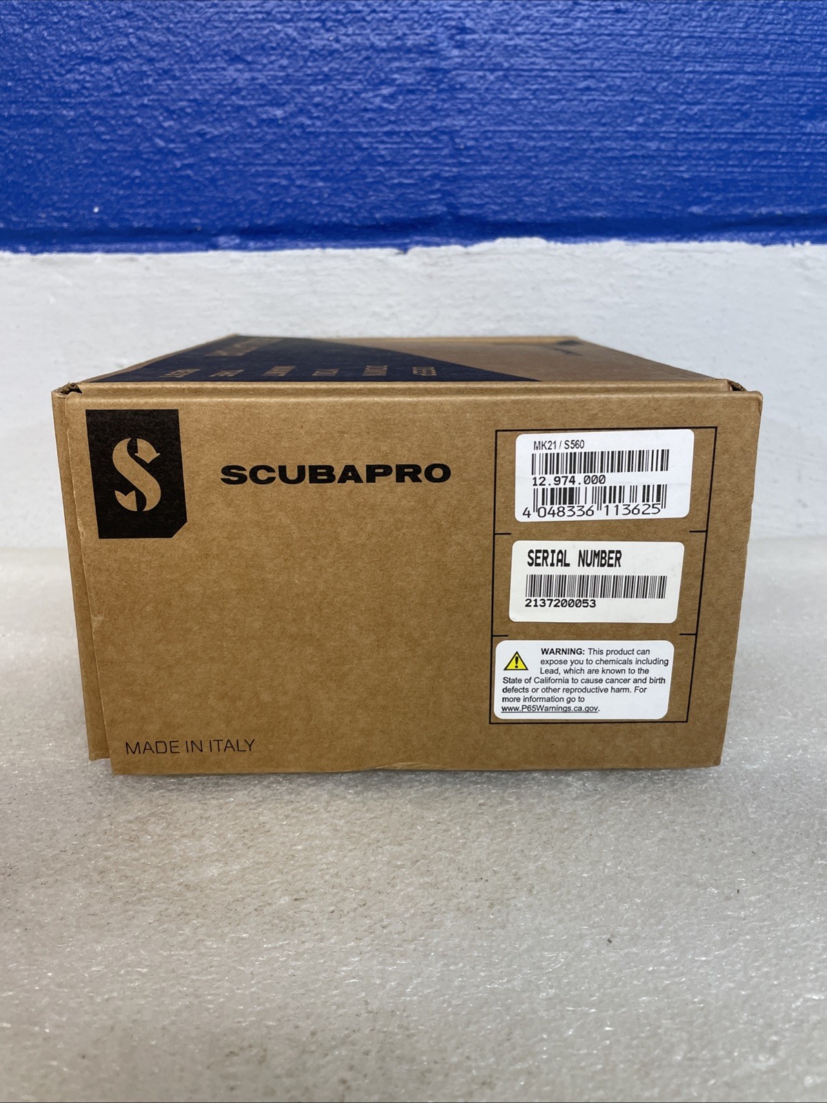 SCUBAPRO S560 MK21 Regulator Combo Polished Chrome New Opened Box
