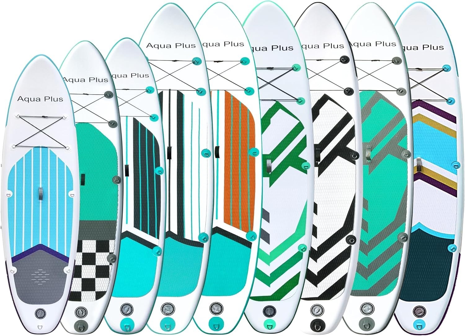 11ft Graffiti White Inflatable Paddle Board Package