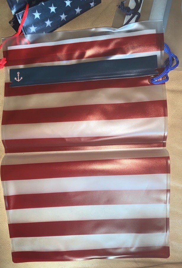 Dry Bags Water Resistant Set 3 Beach Lake Pool Swim Boat – South Beach Patriotic