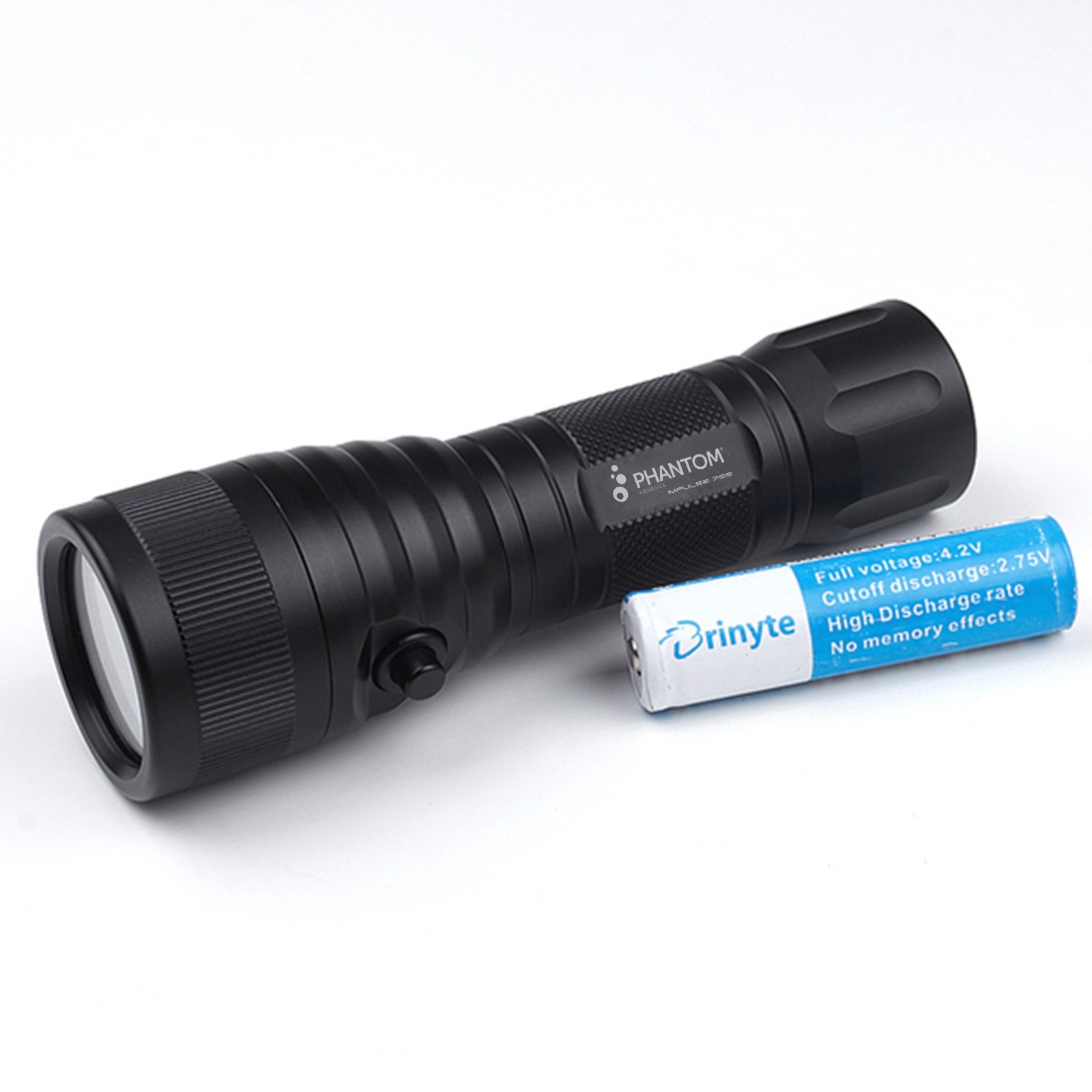 Orca Torch D500 Aluminum LED Dive light with Rechargeable Battery & Charger