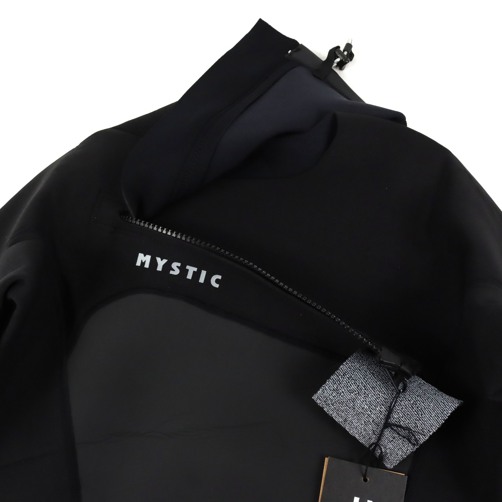 Mystic Brand Front Zip 2/2mm Longarm Shorty Wetsuit in Black Men’s Size Large