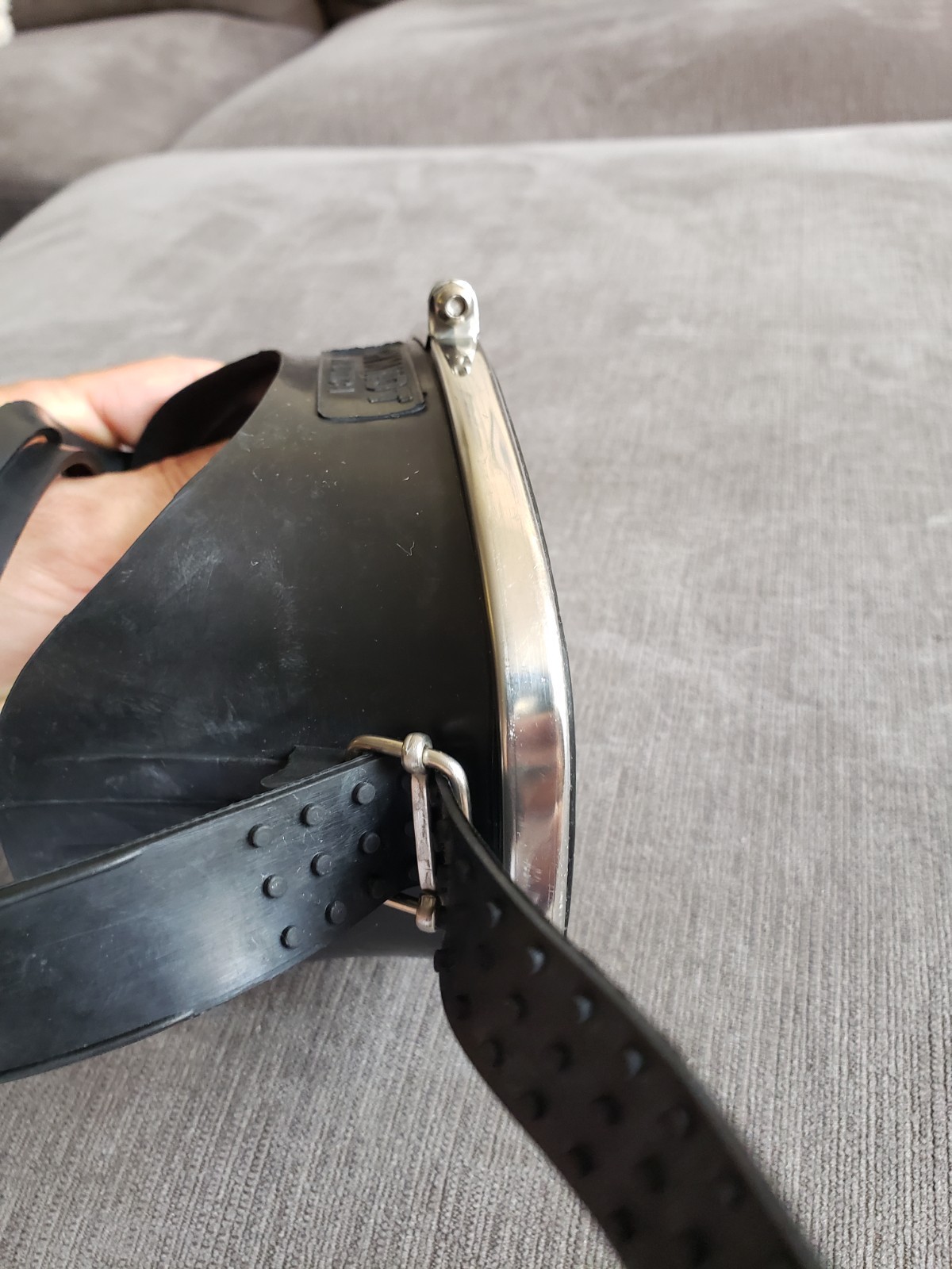 Vinatge GYMNOT Nautica Scuba Snorkeling Mask – Made In France – GREAT COND!