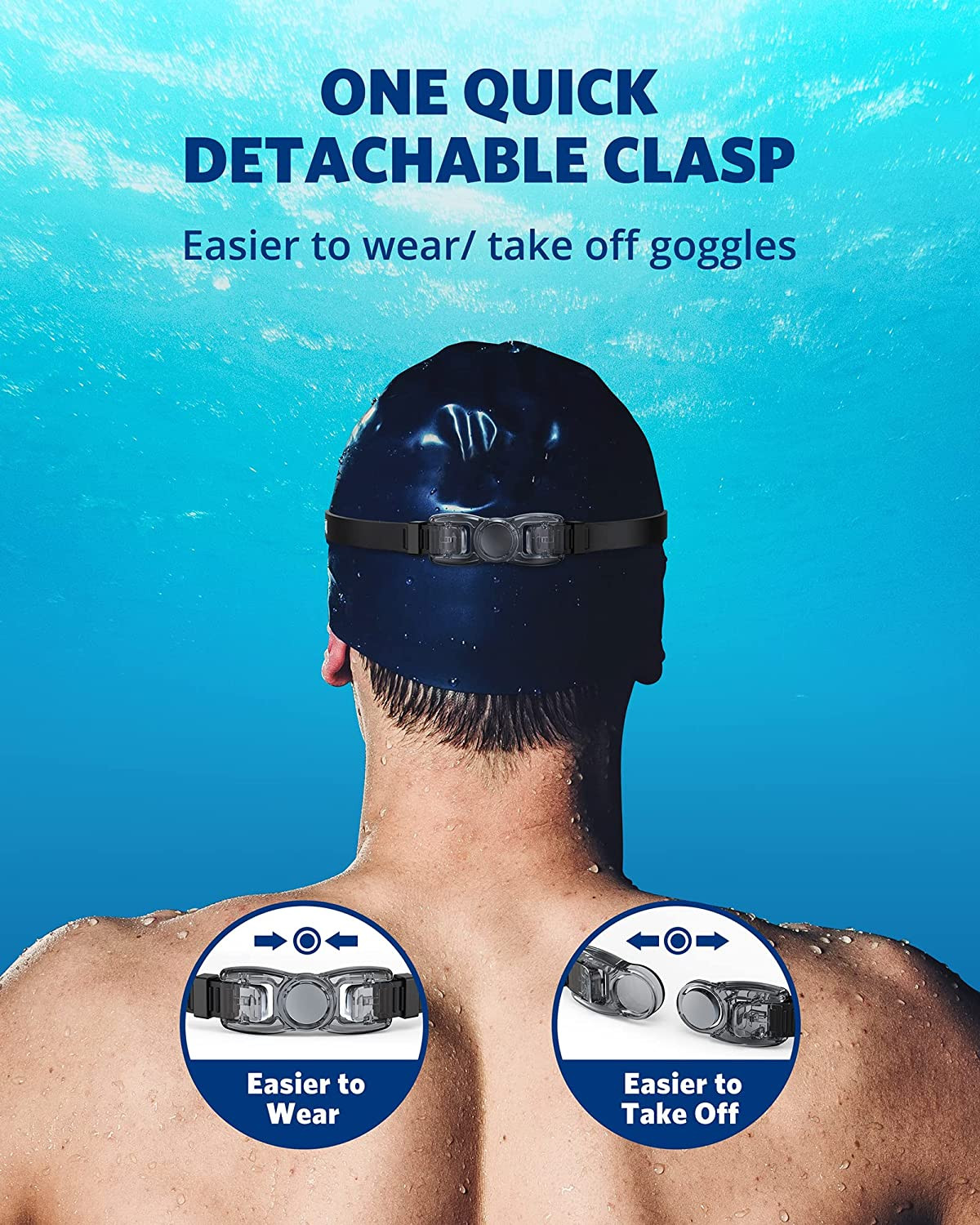 Swim Goggles Swimming Goggles No Leaking Full Protection Adult Men Women Youth