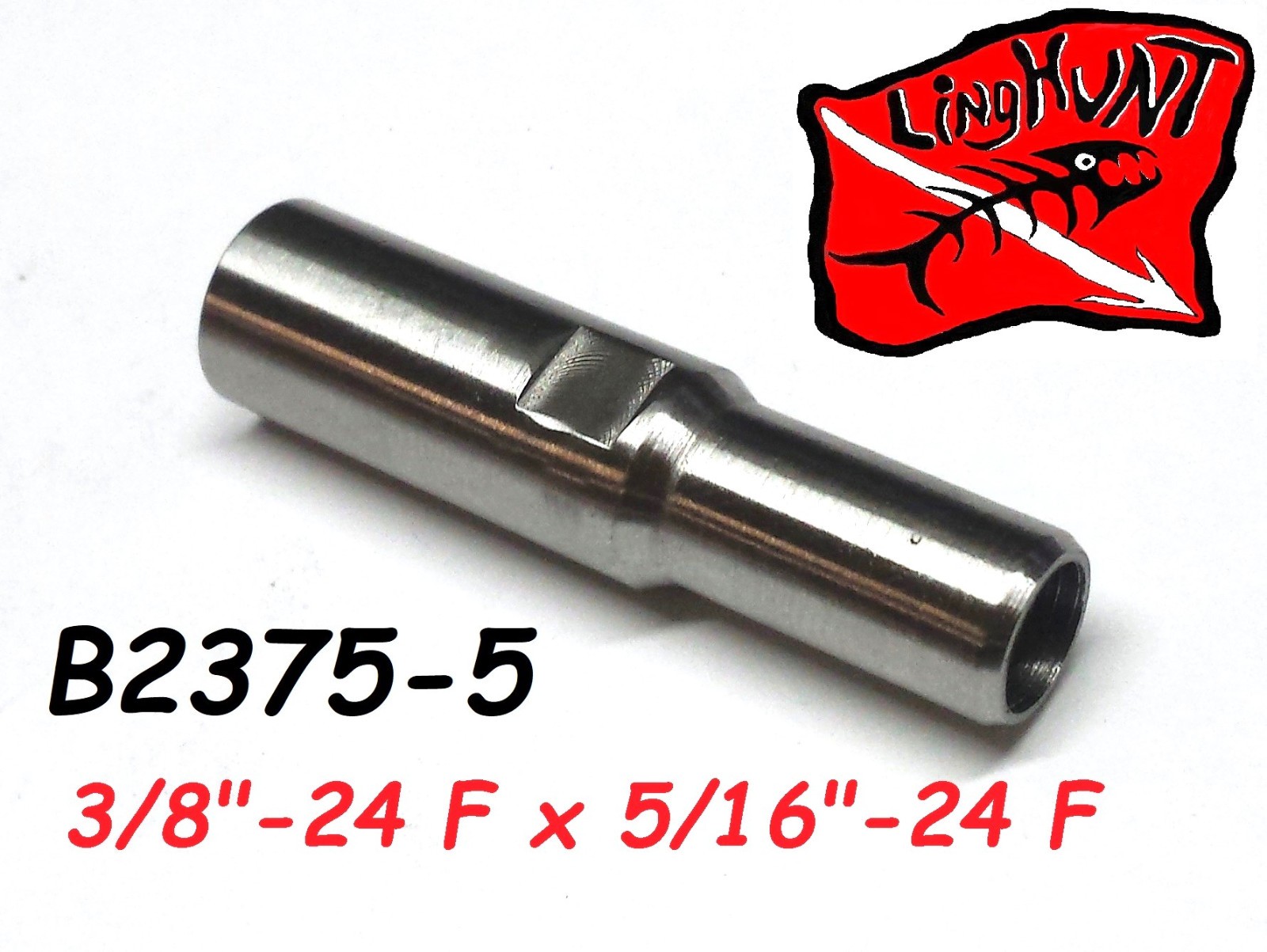 After Market GATKU Ohara Tip Adapter 3/8″-24 Female by 5/16″-24 Male, Polespear